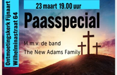 Paasspecial 23 maart – locatie bekend