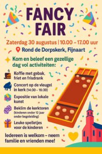 Fancy Fair voor De Dorpskerk @ De Dorpskerk