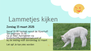 lammetjes kijken, 15 maart